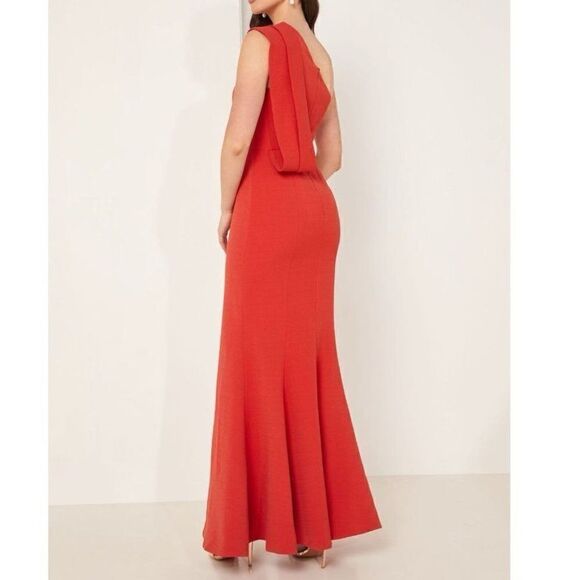 C/MEO COLLECTIVE Fragment Gown Red Womens - Picture 3 of 12